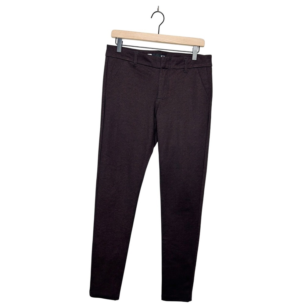 Kut from the Kloth Women's Chevron Print Mia Skinny Ankle Stretch Pants 8‎